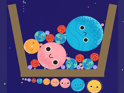 Jeu Fusionner les planètes  en ligne