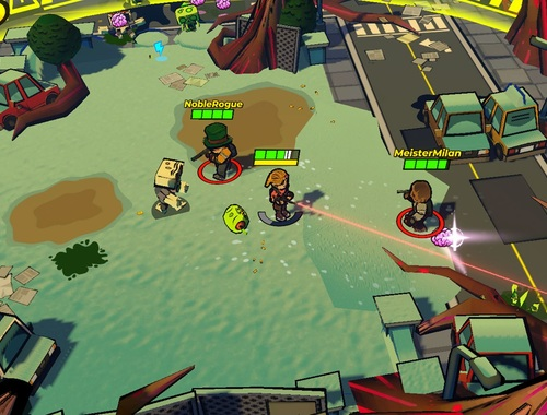 Jeu Balles et cerveaux de Survivor Z  en ligne