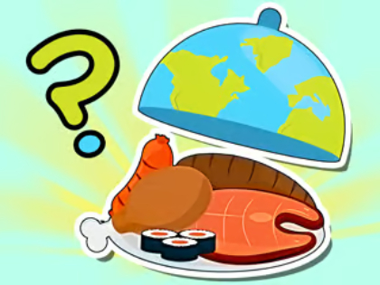 Jeu Quiz pour enfants : Saveurs du monde  en ligne