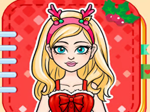 Jeu Poupée en papier : style Père Noël  en ligne