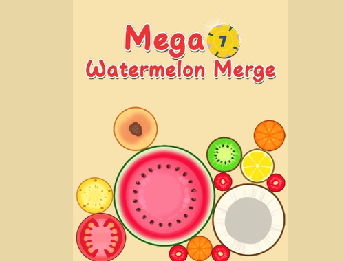 Jeu Fusion de méga pastèques  en ligne