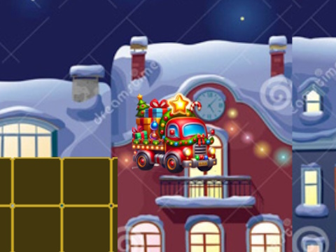 Jeu Course de camions de Noël  en ligne