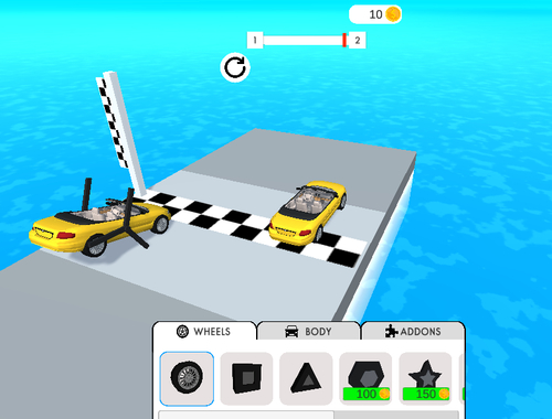 Jeu Constructeur de courses  en ligne