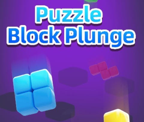 Jeu Plongeon du bloc de puzzle  en ligne
