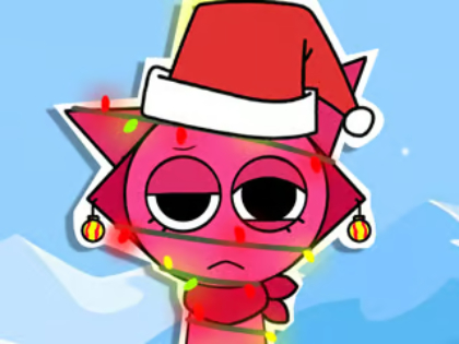 Jeu Puzzle : Sapin de Noël Sprunki  en ligne