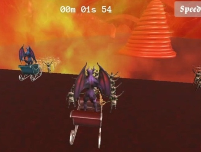 Jeu Course vers l'enfer  en ligne