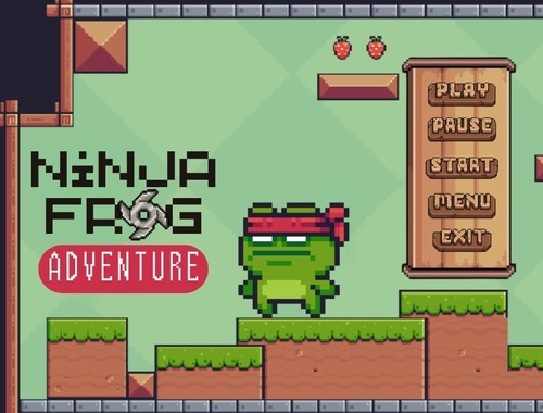 Jeu Aventure de grenouille ninja  en ligne
