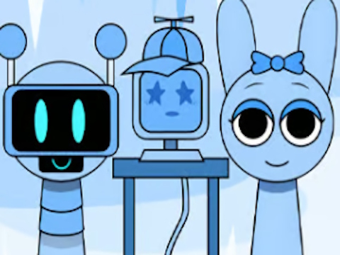 Jeu Boîte à musique Huggy Mix Sprunki  en ligne