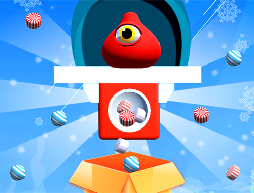 Jeu Évasion de bonbons de Noël 3D  en ligne