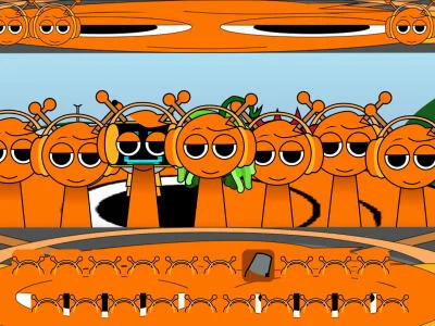 Jeu Reprise de Sprunki : virus Oren  en ligne