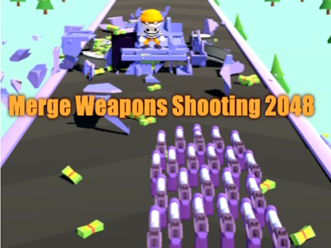 Jeu Fusionner les armes de tir 2048  en ligne