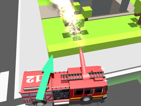 Jeu Conduite de sauvetage par camion de pompiers  en ligne