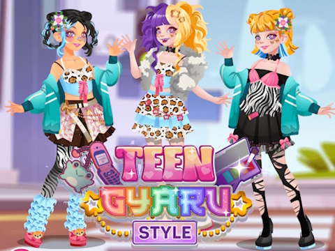 Jeu Style Gyaru pour adolescents  en ligne