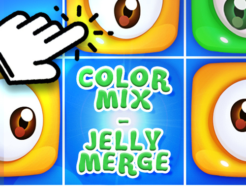Jeu Mélange de couleurs - Fusion de gelée  en ligne