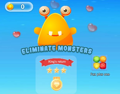 Jeu Éliminer les monstres  en ligne