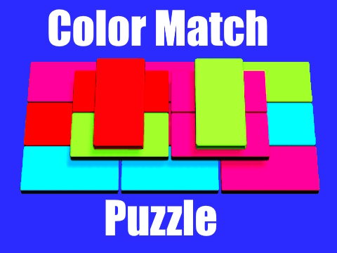 Jeu Puzzle de correspondance des couleurs  en ligne