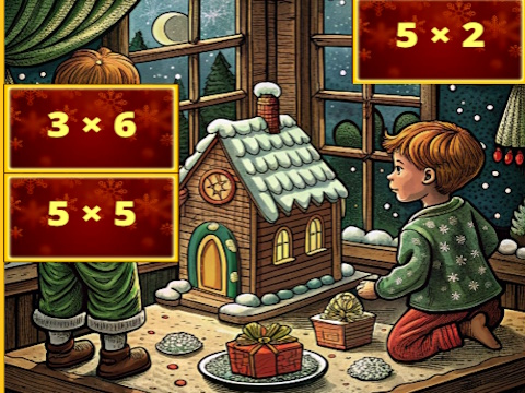 Jeu Multiplication mathématique relaxante  en ligne