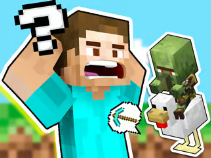 Jeu Quiz pour enfants : Devinez la voix de Minecraft  en ligne