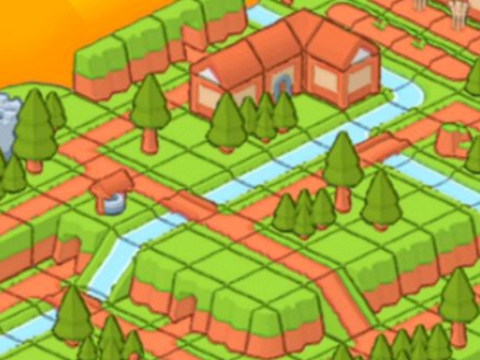 Jeu La Terre de Dieu : du bloc à l'île  en ligne
