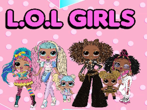 Jeu L. O. Livre de coloriage pour filles L OMG  en ligne
