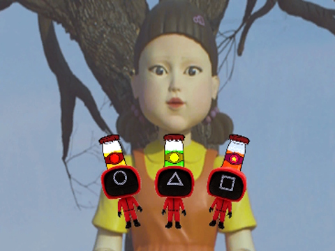 Jeu Calmar Sprunki Tap 2  en ligne
