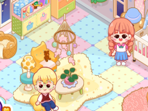 Jeu Décor : jolie chambre d'enfant.  en ligne