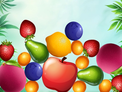 Jeu Fusion de fruits de Newton  en ligne
