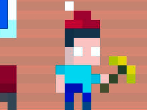 Jeu Bloc d'hiver Minicraft  en ligne