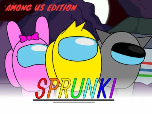 Jeu Édition Sprunki parmi nous  en ligne