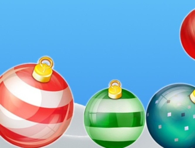 Jeu Les boules de puzzle fusionnent la nouvelle année !  en ligne