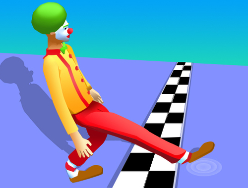 Jeu Marche drôle, échec, course  en ligne