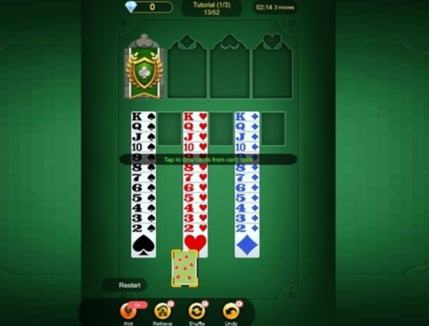 Jeu Roi Solitaire  en ligne