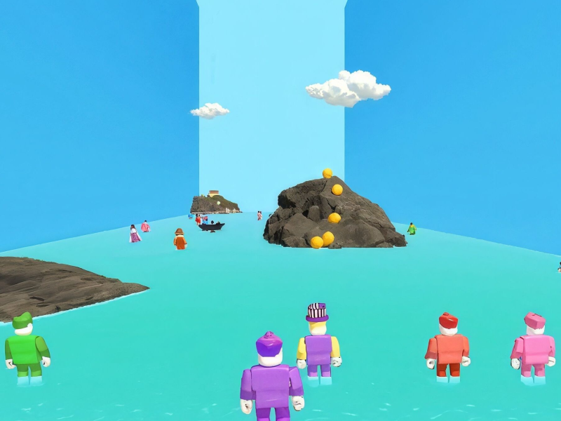 Jeu Course au tsunami  en ligne