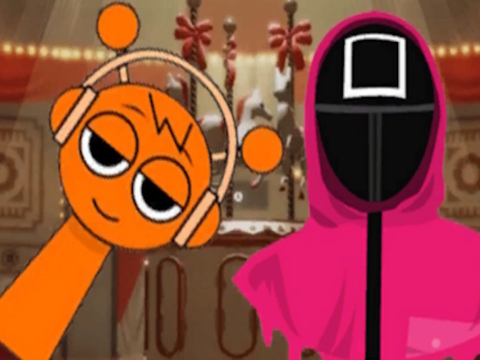 Jeu Calmar Sprunki Mingle Jeu 2  en ligne