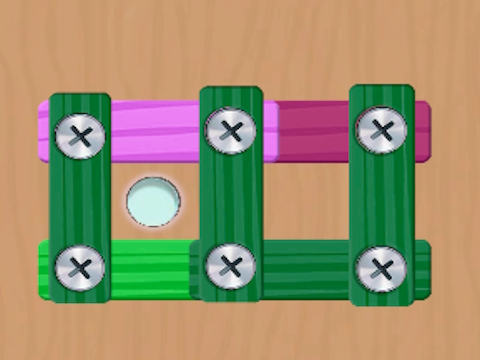 Jeu Boulons et écrous en 3D !  en ligne