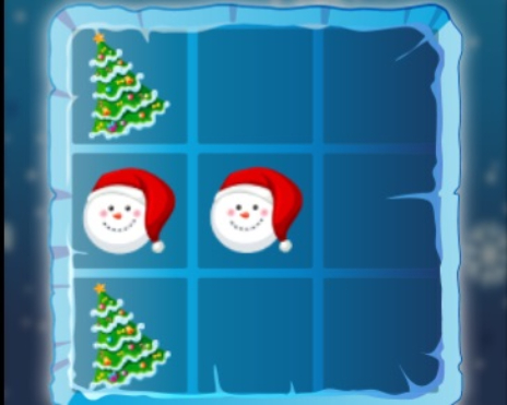 Jeu Tic Tac Toe de Noël  en ligne