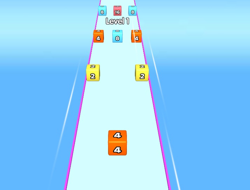 Jeu Jelly Run en 2048  en ligne