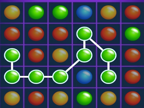 Jeu Connectez les bulles  en ligne