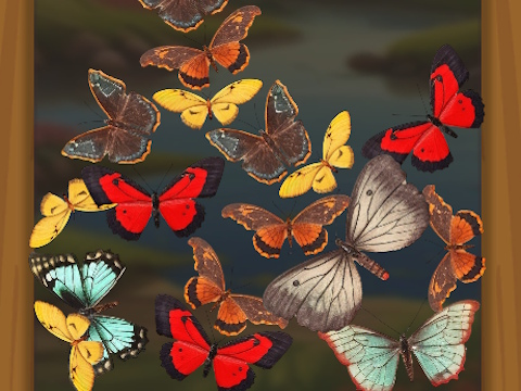 Jeu Fusionner le papillon  en ligne