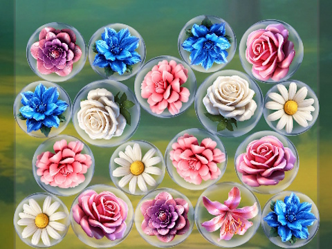 Jeu Fusionnez les fleurs !  en ligne