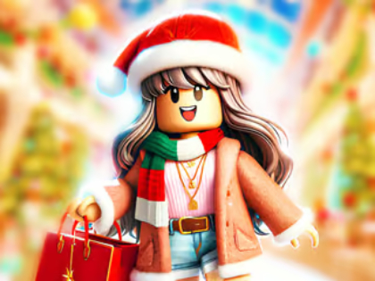 Jeu Puzzle : Centre commercial de Noël Roblox  en ligne