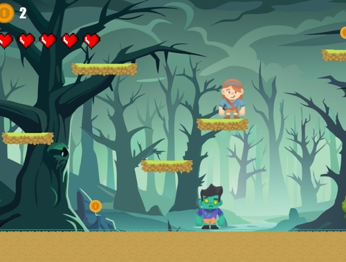 Jeu Terre de zombies  en ligne
