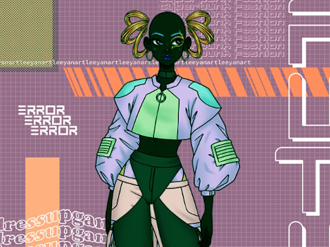 Jeu Cyberpunk pastel  en ligne