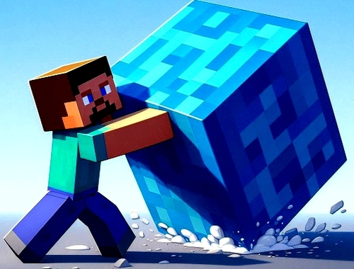 Jeu Labyrinthe 3D MineBlocks  en ligne