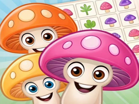 Jeu Fièvre des champignons Match 3  en ligne