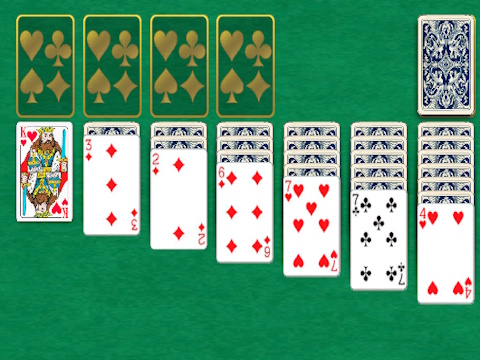 Jeu Solitaire classique du Klondike  en ligne