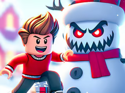 Jeu Puzzle : Bataille de boules de neige Roblox  en ligne