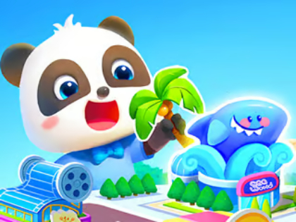 Jeu Puzzle de puzzle: Baby Panda's Dream Town  en ligne