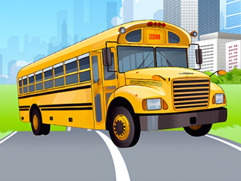 Jeu Arrêt de bus : 2048 !  en ligne