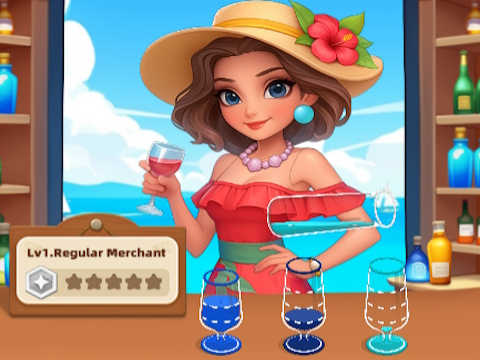 Jeu Mélange à boisson  en ligne